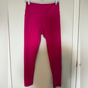 Victoria's Secret Fuchsia Leggings